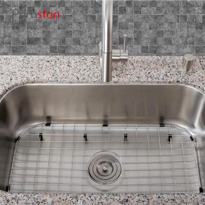 China sustainable & Protective Premium T304 Stainless Steel Bottom Grid For 30 Inch Single Bowl Kitchen Sink for sale