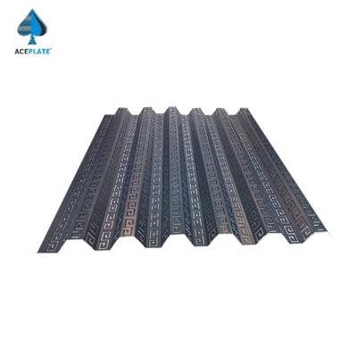 China ACEPLATE WALL Customized Laser Cutting Facade Wall Panel Aluminum Corrugated Metal Roofing Sheet for sale