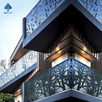 China Modern ACEBOND 400x400mm Panel CNC Cut Aluminum Die Cut Panel PE Cladding For Decoration for sale