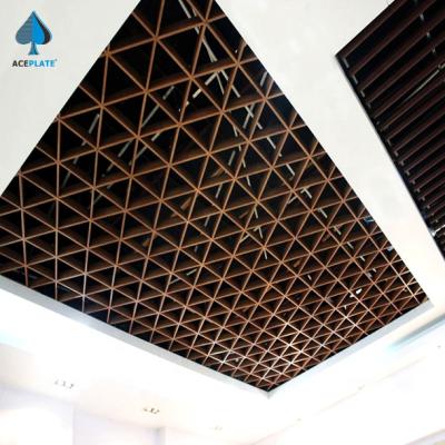 China Aluminum Ceiling Grid ACEPLATE Ceiling Panel Artistic Decorative False Ceiling Material For Restaurant for sale