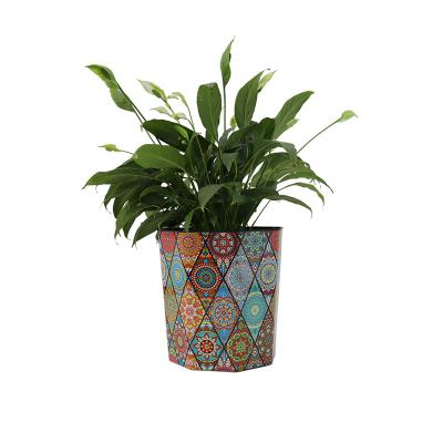 China Modern ECONO 10 Inch Square Plastic Flower Pot Outdoor Decoration Indoor Household Pots Used With Flower for sale