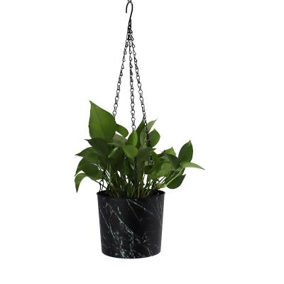 China Econo Modern Garden Flower Pot Garden Fashion Design Balcony Hanging Plastic Use With Flowers/Green Plants for sale