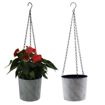 China Econo Modern Garden Flowerpot Plastic Indoor Plant Flowerpot PP Outdoor Pots Hanging Flowerpot. for sale