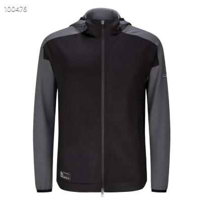 China Kundenspezifischen Logo Sports Mens Hoodie-Vlies-Jacken-Leichtgewichtler im Freien zu verkaufen