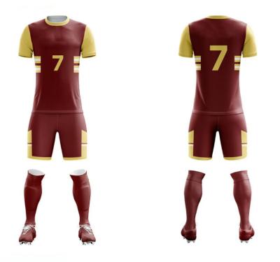 Cina La stampa piena di secchezza rapida del corpo ha personalizzato il vestito su misura di addestramento di calcio in vendita