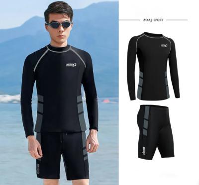 중국 Wetsuit split long-sleeved sports swim wear 판매용