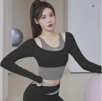 中国 Women Sports Top High Waisted Workout Leggings 販売のため