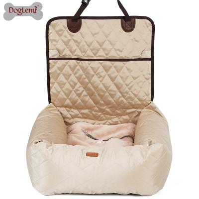 China Modern Functional Soft Dog Car Seat Booster , Dog Booster Car Seat for sale