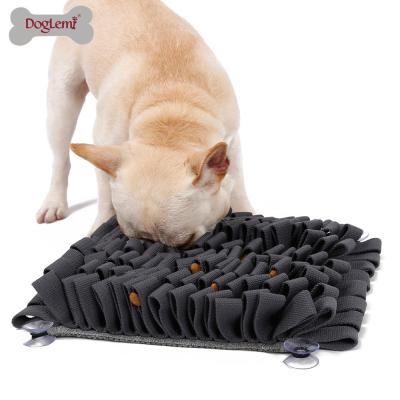 China DogLemi Sustainable Pet Nose Mat Nose Working Dog Training Mat , Pet To Nose Feeding Mat For Dogs for sale