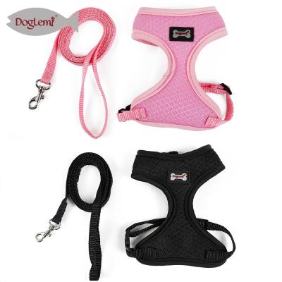 China Viable Cat Mesh Harness Cat Kitten Walking Leash and Harness for sale