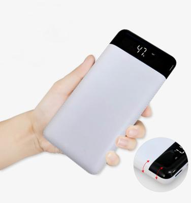 China Amazon Bestseller Power Bank 18650 Logo 20000mah 18650 Convenient Portable Aluminum Powerbank 20000mah Custom USB Port for sale