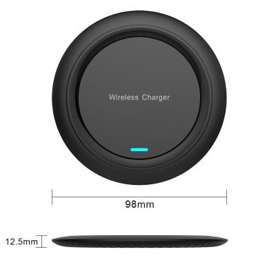 China High Quality Mobile Phone Qi Wireless Charger 10w Fast Wireless Charger Around Wireless Charger for sale