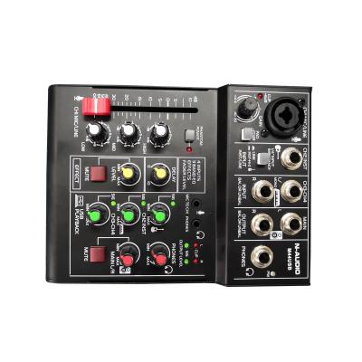 China 2021 N-AUDIO Metal New Product Audio Interface Mixer M44 USB Mixer for sale