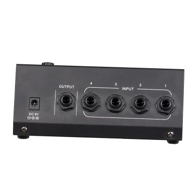 China Hot Sale Control 2022 N-AUDIO Mixer Small Metal Mixer 4 Channel Mini Mixer for sale