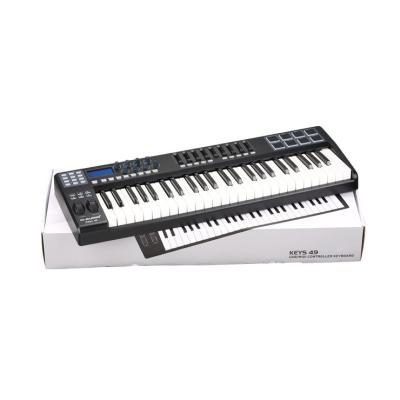 China Durable China DJ Midi Controller Quality Assurance MIDI Keyboard 49 Keys Controller for sale