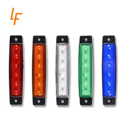 China Auto Truck 3.8inch LED Truck Trailer Side Light Lamp Truck Maker Reverse Lamps Led Light Bar for sale