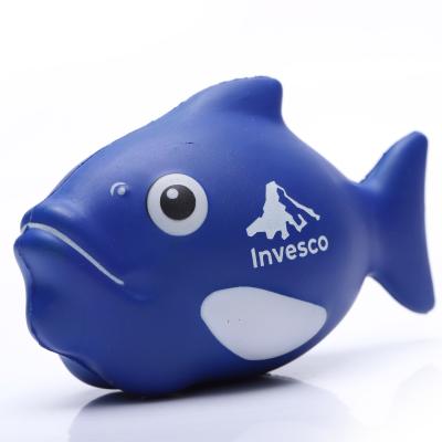 China Soft Toy Custom Colors Tropical Fish Anti-stress Ball Sea Fish Foam Toy for sale