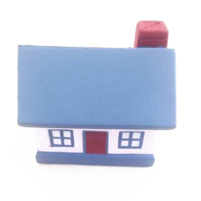 China Soft Toy PU Foam House Stress Ball Strain Toy House Gift for sale