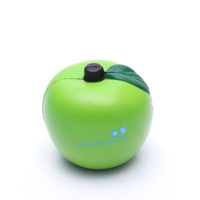 China Foam Promotional Toy Fruit Ball Effort Toy Green Apple Promotional Gift for sale