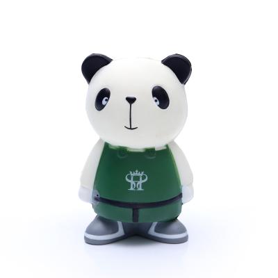 China Promotional Stress Ball Toy Panda Foam Toy Character PU Animal Business Gifts for sale