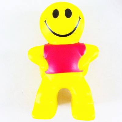 China Character Toys Face Strain Toy Man Pu Foam Smile Hip Toy for sale