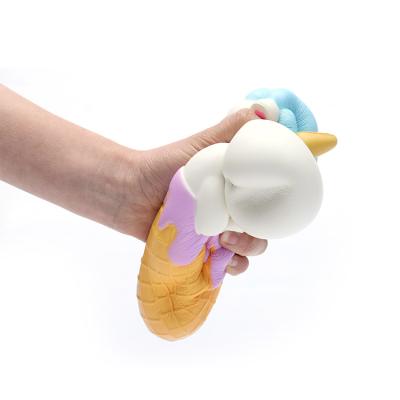 China Wholesale Color Soft Size Toy Custom PU Foam Unicorn Stress Ball for sale