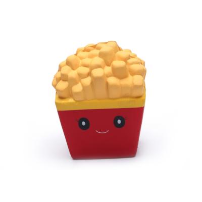 China 2020 New Kawaii Elephant 12CM French Fries Slow Rising Animal/Cake/Others Slow Rising Elasticity Stretch Kid Toy 2020 High Quality Cute Soft Scented Bread Cake for sale