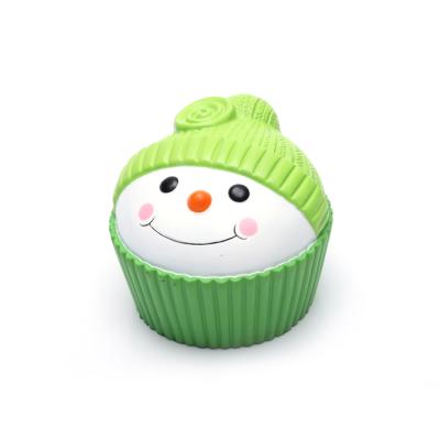 China Animal / Cake / Others Snow Men Stress Ball Santa Claus Foam Toy for sale