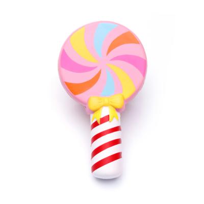 China Animal/cake/other lovely high quality kawaii PU ice cream cone candy squishy food toy custom made for sale