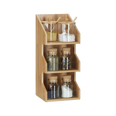 China Sustainable Bamboo Coffee Capsules Pod Holder Holds 80 Coffee Capsules Storage Organizer Household Items for sale