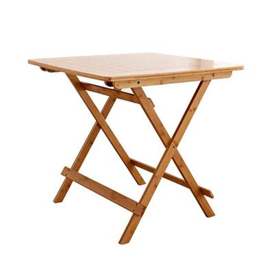 China (Other) Adjustable Folding Table, Simple Household Portable Small Square Bamboo Table, Sofa Bamboo Table for sale