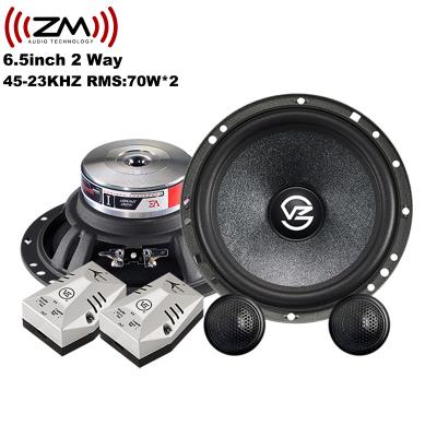 China Car Audio System OEM 6.5 Inch Car Audio Speakers System 2 Way Component Car Speaker for sale