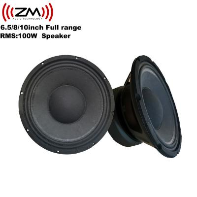 China 8 inch 8/6.5inch Range 80-20khz Steel Car System Midrange Presseed Car Audio Midrange Speakers for sale