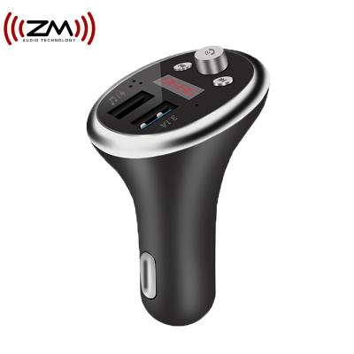 China Fast Universal Wireless FM Transmitter Car Support Charging Handsfree MP3 Player with Dual USB Charger for sale