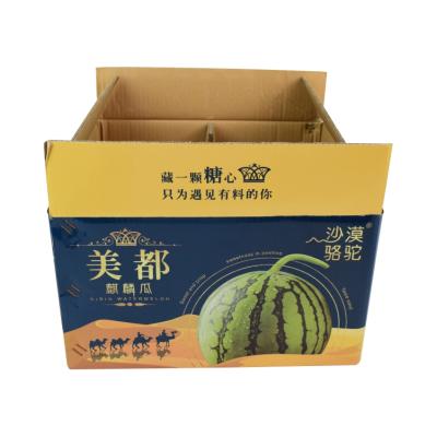 China Customized Recyclables Color Recyclable Luxury Fruit Packaging Box Empty Fresh Fruit Box for sale