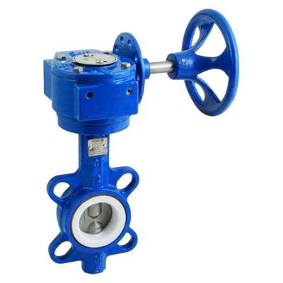 China JRVAL General DN 50 Malleable Line Wafer Iron 80 100 Center Butterfly Valve for sale