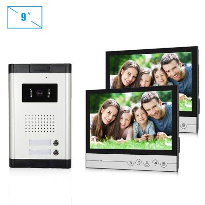 China Night Vision Apartment Door Phone Waterproof / Waterproof Video Doorbell Video Intercom Connect To CAT5 for sale