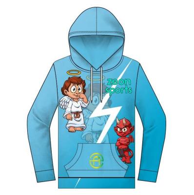 China High Quality Hoodies Pullover Hoodies Anti Shrink Colorful Blue Design Sweatshirts for sale