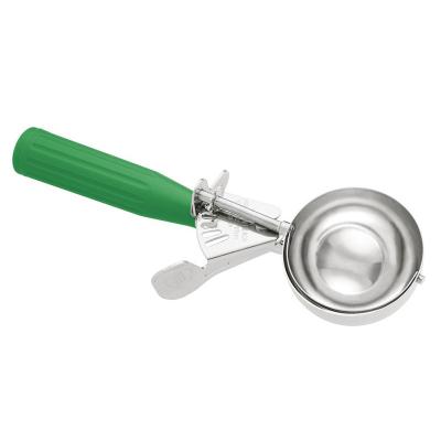 China Sustainable 18/8 Stainless Steel Home Use Unbreakable Eco - Friendly Plastic Ice Cream Scoop For Kitchen Tools for sale