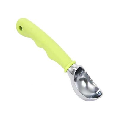 China Viable Wholesale Ice Cream Tools Wholesale Zinc Alloy Ice Cream Scoop With Non-slip PP Handle for sale