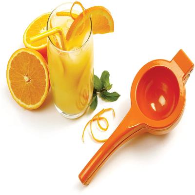 China Custom Viable Manual Fruit Citrus Juicer Stainless Steel Aluminum Alloy Stainless Steel Lemon Lime Squeezer Orange Squeezer for sale