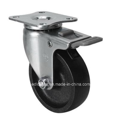 China 35kg Plate Brake Po Caster 26225-03 Edl Mini 2.5