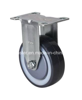 Cina Edl Medium Rigid TPU Caster Z5704-87n senza freno Diametro 100mm Medium 4