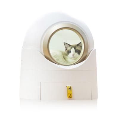 China Semi Automatic Cat Toliet PetnessGo Smart Cat Litter Box for sale