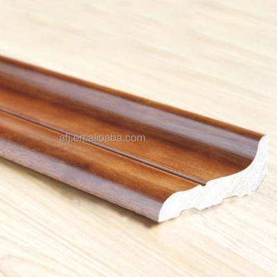 China Modern Wooden Skirting Board Cover For Thermal Floor Accessory for sale