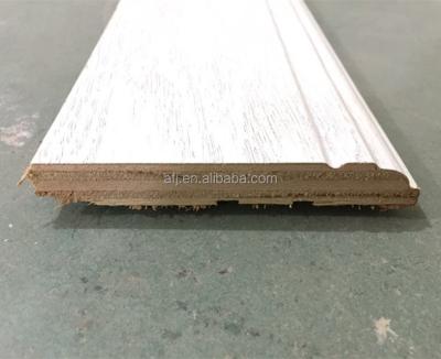 China Modern Multilayer Wood Material Laminate Skirting Board for sale