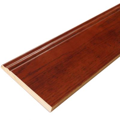 China Modern Home Design Custom Multilayer Engineered Wooden Skirting Board for sale