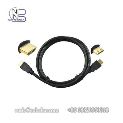 China 1080P 1 meter to 3 meters HDMI to Mini HDMI Cables for TV, slingbox, or computers for sale