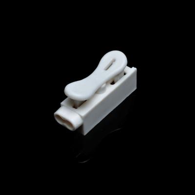 China Quick-Connect Plastic LED Terminal Block Connector Cable Clamp Terminal Block Spring Connector for sale