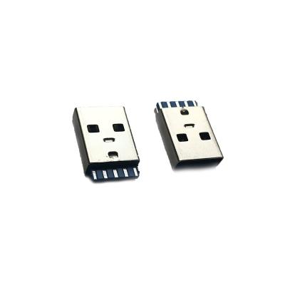 China Blue USB AM Plug USB A Type Male 3.0 Connector for 3.0 USB Cable for sale